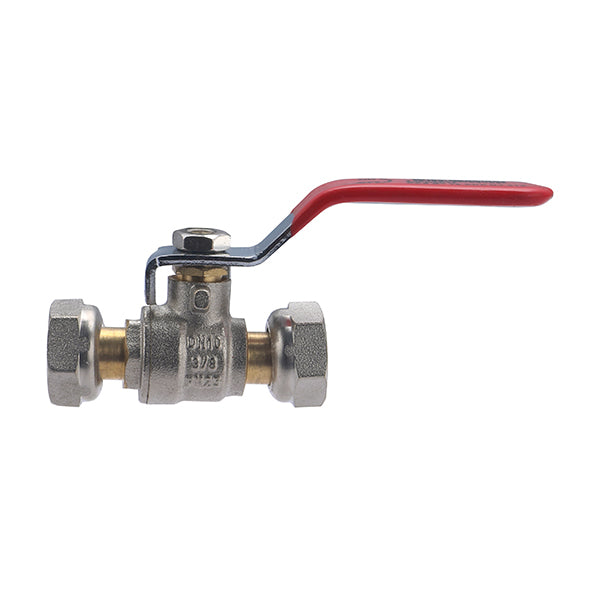 Vanne à Manette Plate Femelle - Femelle Ecrou Libre