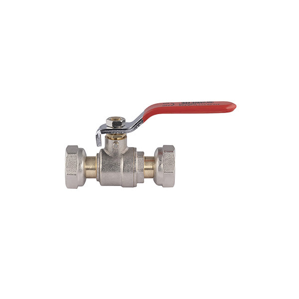 Vanne à Manette Plate Femelle - Femelle Ecrou Libre