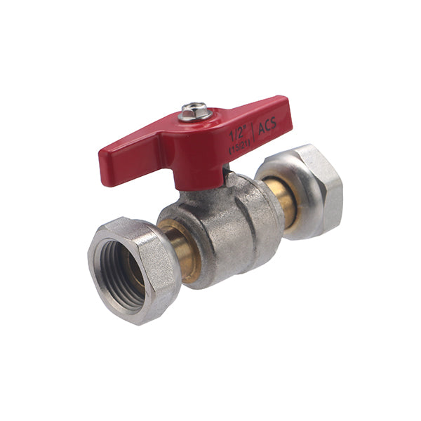 Vanne à Manette Papillon Femelle - Femelle Ecrou Libre