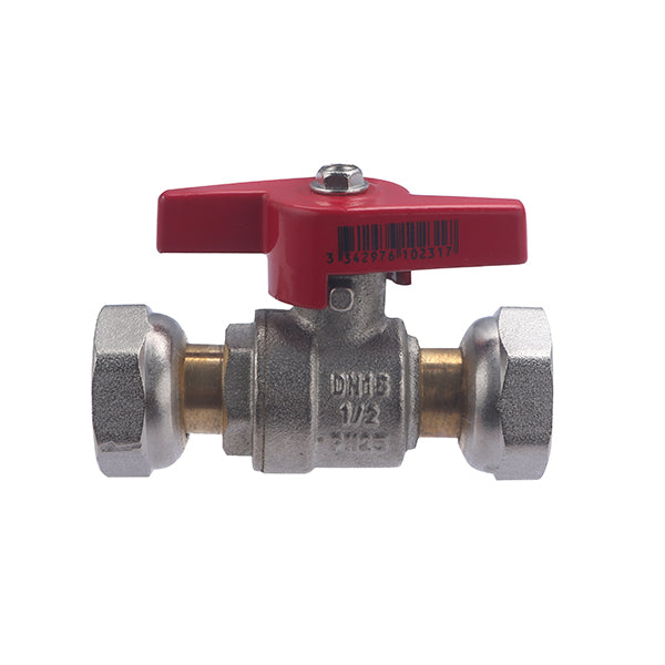 Vanne à Manette Papillon Femelle - Femelle Ecrou Libre