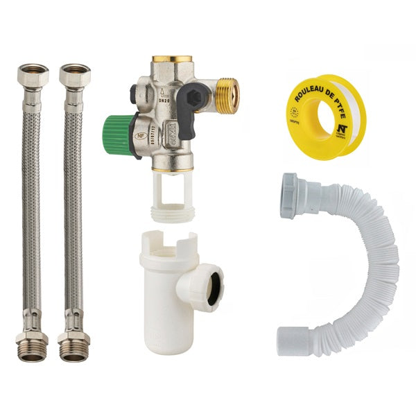 Kit anti calcaire raccordement chauffe eau