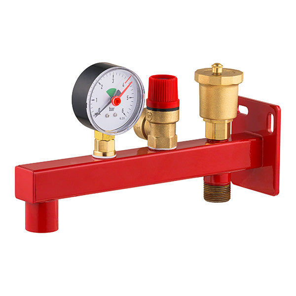 Console équipée pour vase d'expansion chaudière