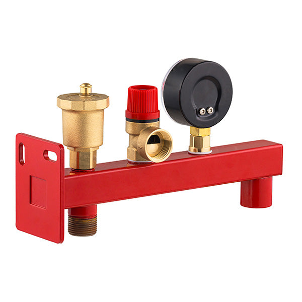 Console équipée pour vase d'expansion chaudière