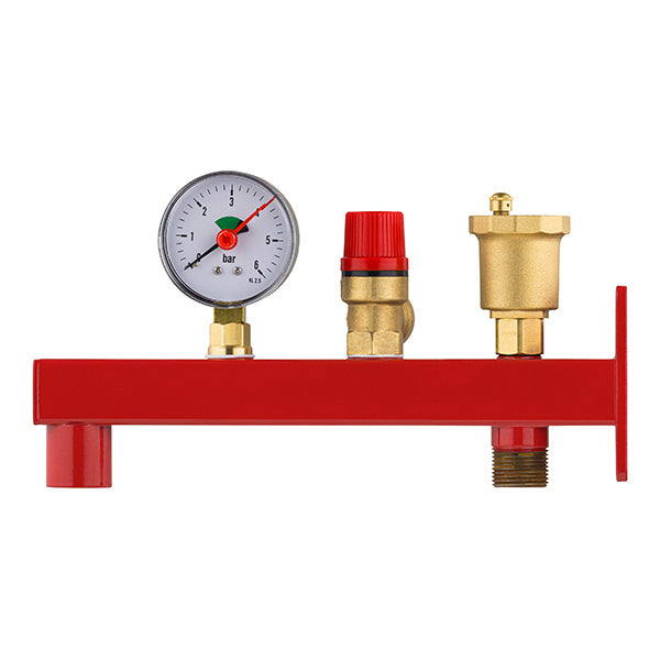 Console équipée pour vase d'expansion chaudière