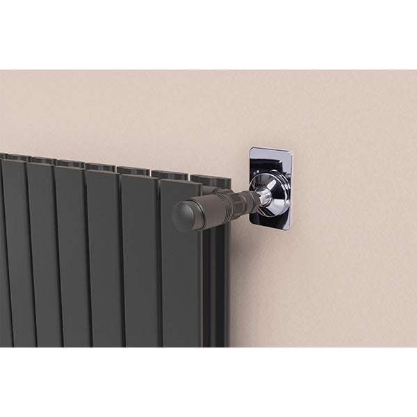 Kit Complet Chauffage Thermostatique Anthracite