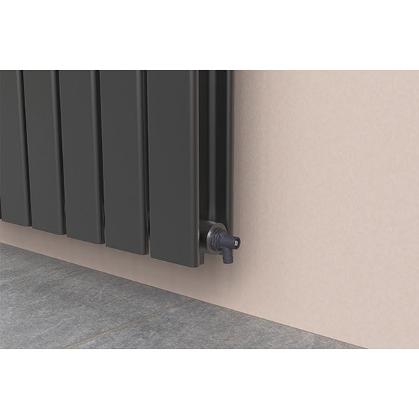 Robinet de Vidange Anthracite pour Radiateur