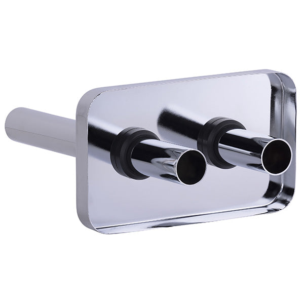 Cache Tube Carré + Plaque de Finition