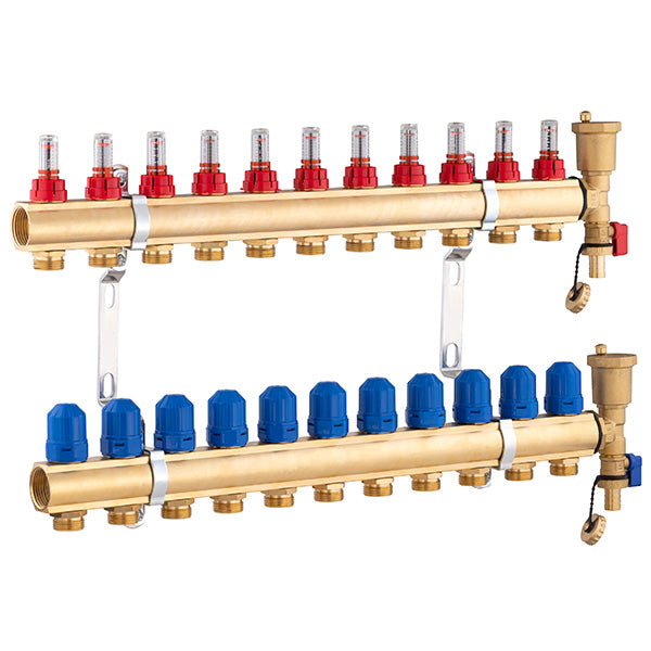 Collecteur plancher chauffant 11 départs