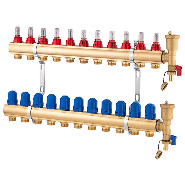 Collecteur plancher chauffant 11 départs