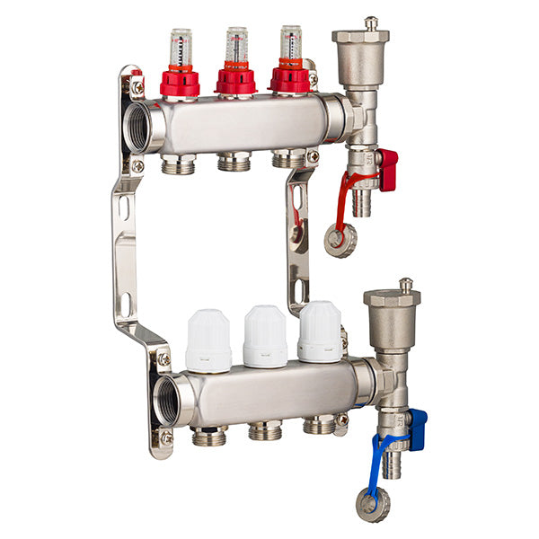 Collecteur inox plancher chauffant