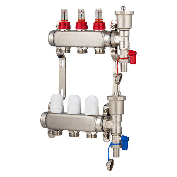 Collecteur inox plancher chauffant