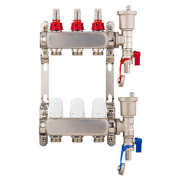 Collecteur inox plancher chauffant