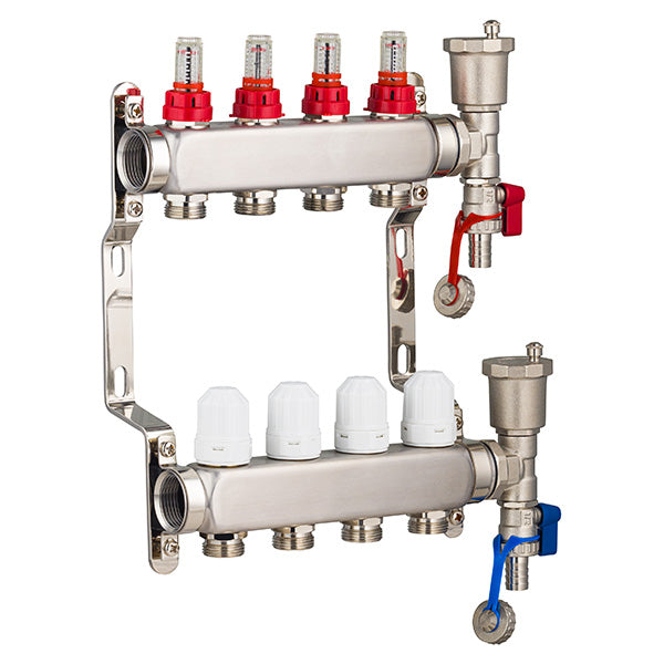 Collecteur inox plancher chauffant