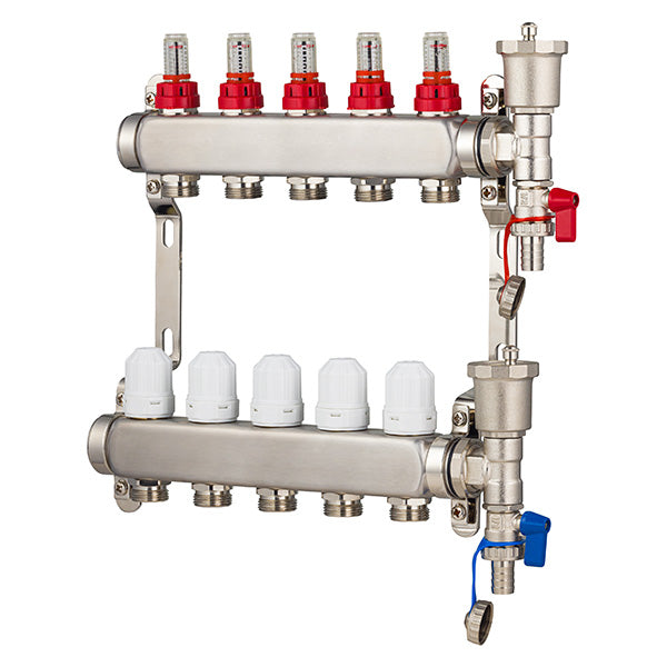 Collecteur inox plancher chauffant