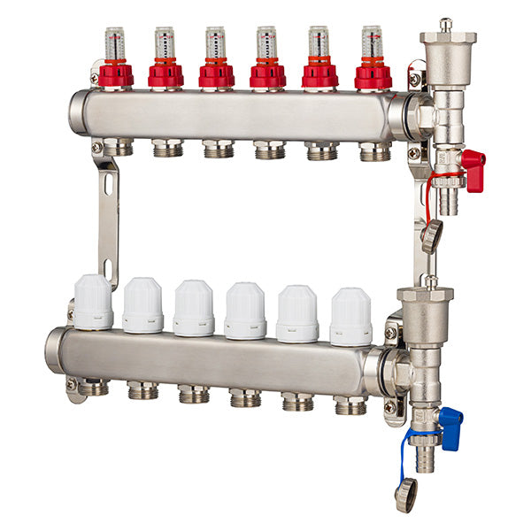 Collecteur inox plancher chauffant