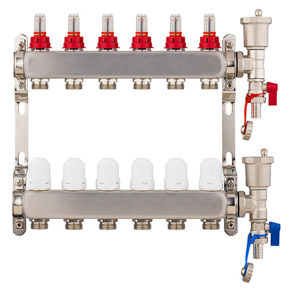 Collecteur inox plancher chauffant