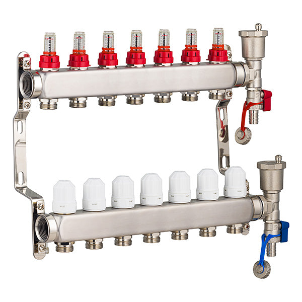 Collecteur inox plancher chauffant