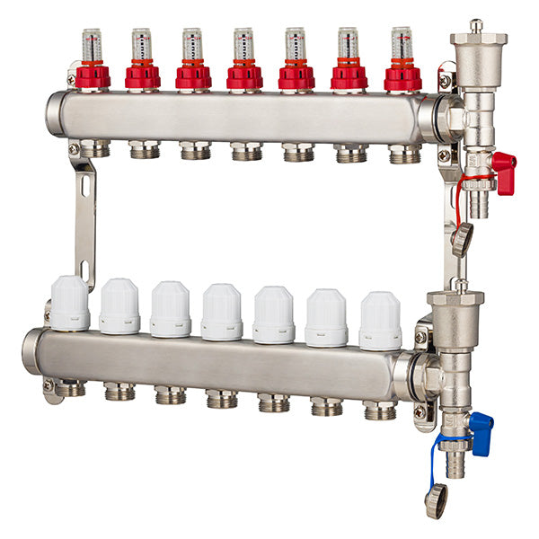 Collecteur inox plancher chauffant