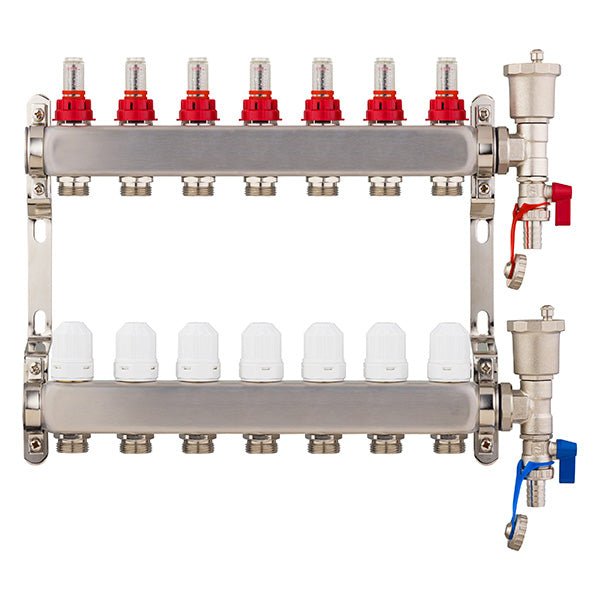 Collecteur inox plancher chauffant