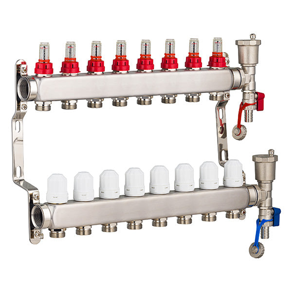 Collecteur inox plancher chauffant