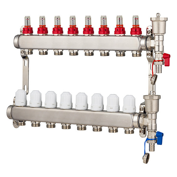 Collecteur inox plancher chauffant