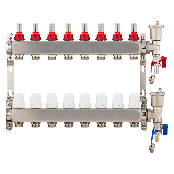 Collecteur inox plancher chauffant