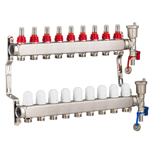 Collecteur inox plancher chauffant