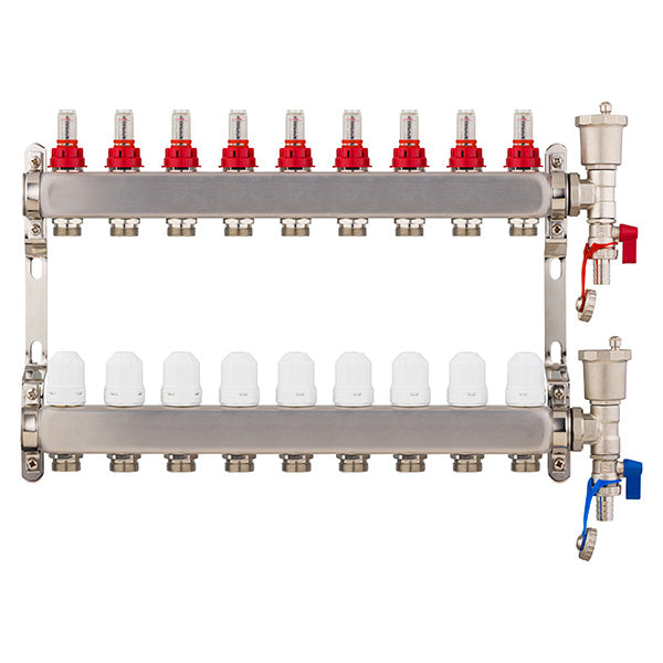 Collecteur inox plancher chauffant