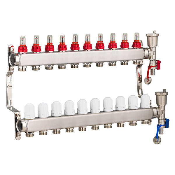 Collecteur inox plancher chauffant