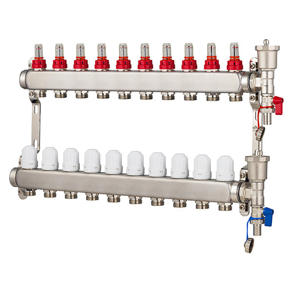 Collecteur inox plancher chauffant