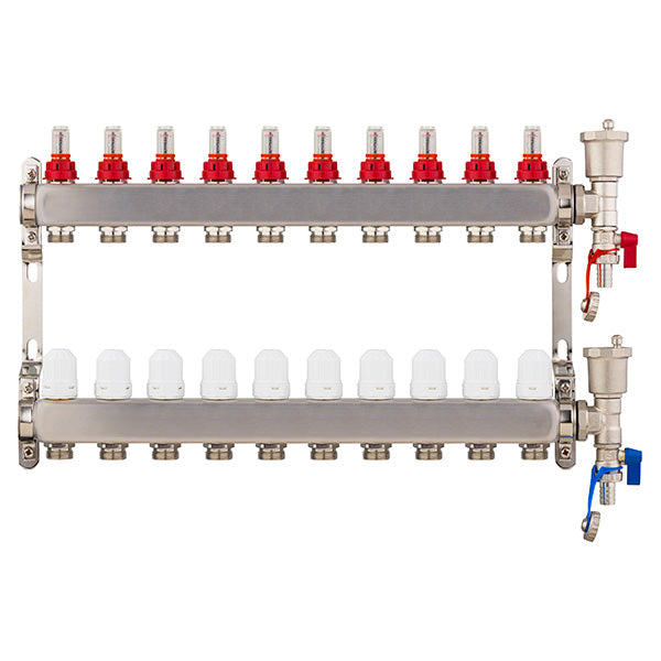 Collecteur inox plancher chauffant