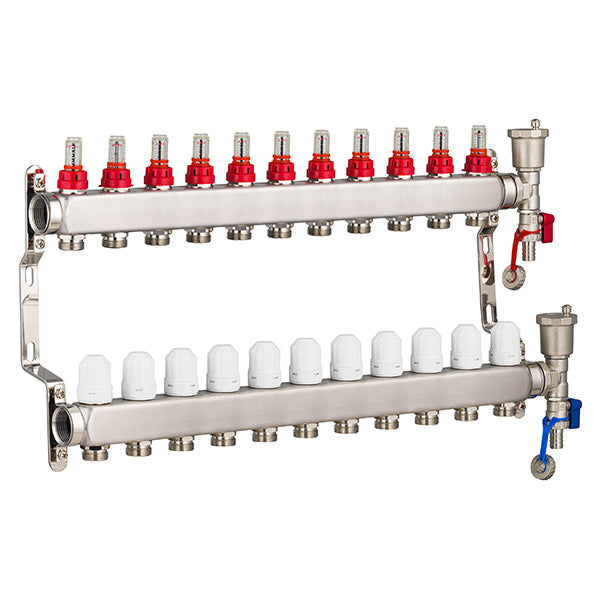 Collecteur inox plancher chauffant