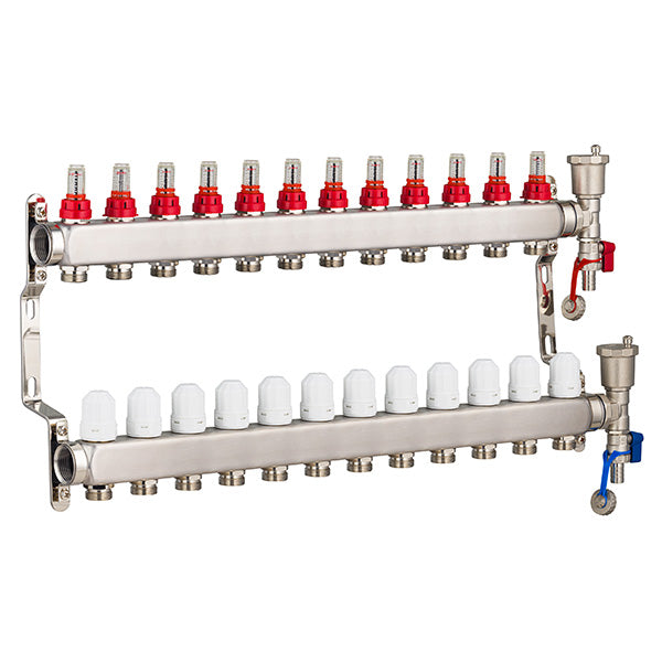 Collecteur inox plancher chauffant