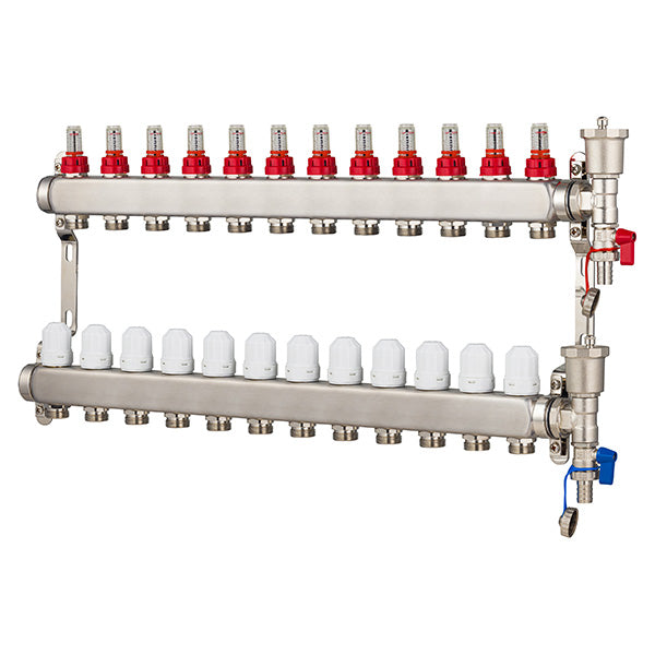 Collecteur inox plancher chauffant