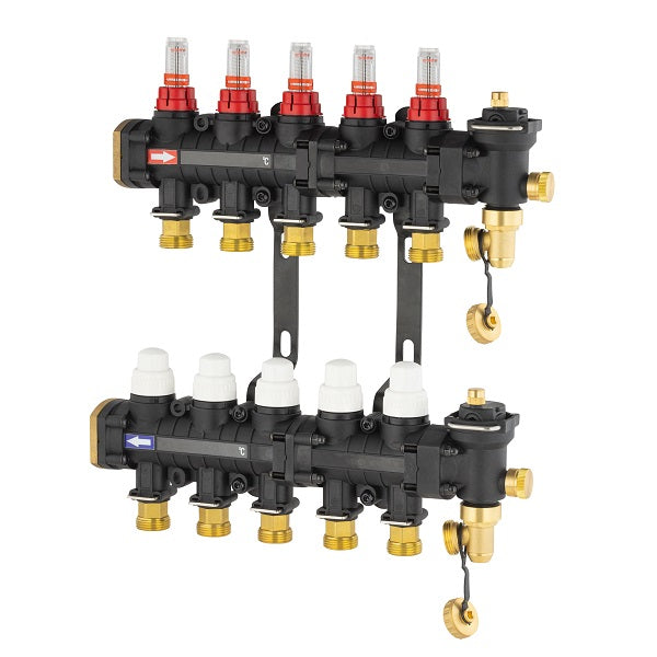 Collecteur plancher chauffant / rafraichissant 5 départs