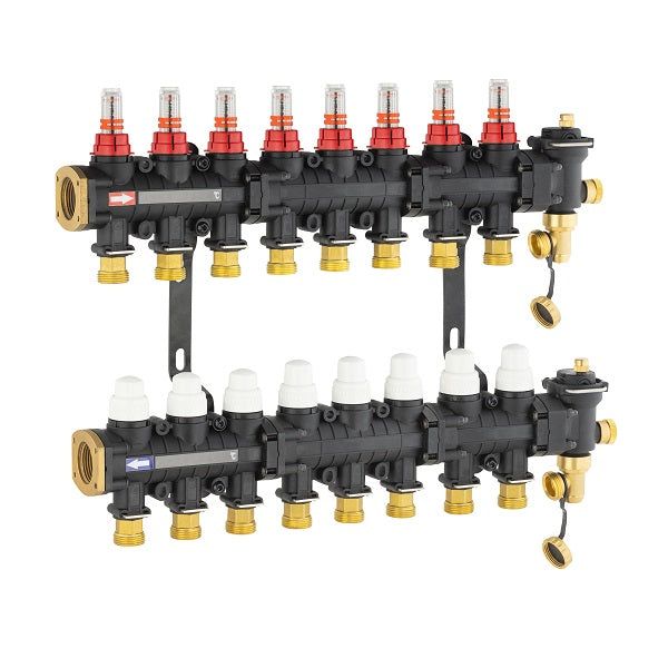 Collecteur plancher chauffant / rafraichissant 8 départs