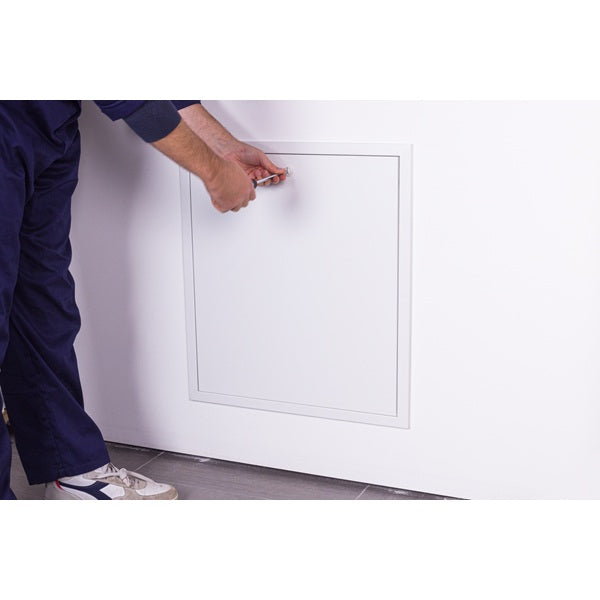 Coffret métal encastrable pour collecteur