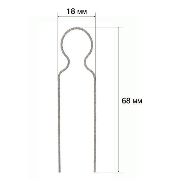 Lame à former de rechange pour Fer à modeler les dalles