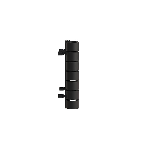 Radiateur horizontal noir LEMINA