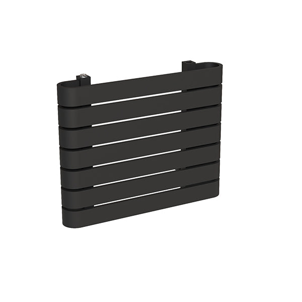 Radiateur horizontal noir LEMINA