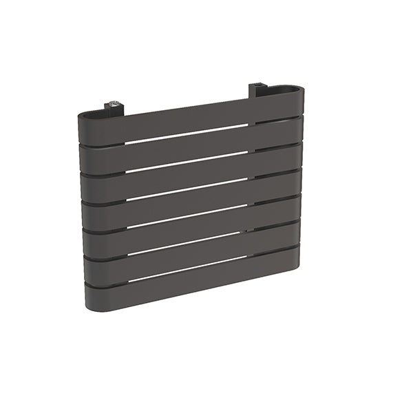 Radiateur horizontal anthracite LEMINA