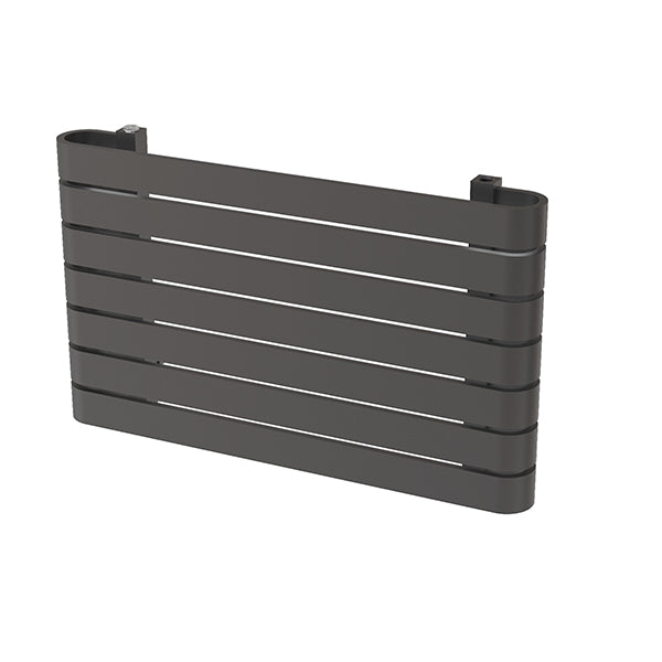 Radiateur horizontal anthracite LEMINA