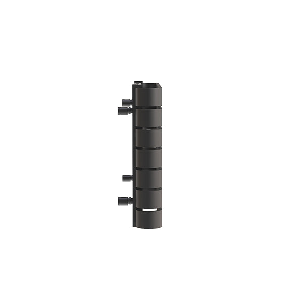 Radiateur horizontal anthracite LEMINA