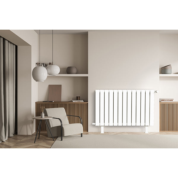 Pieds de radiateur blanc NYTIA (x2)