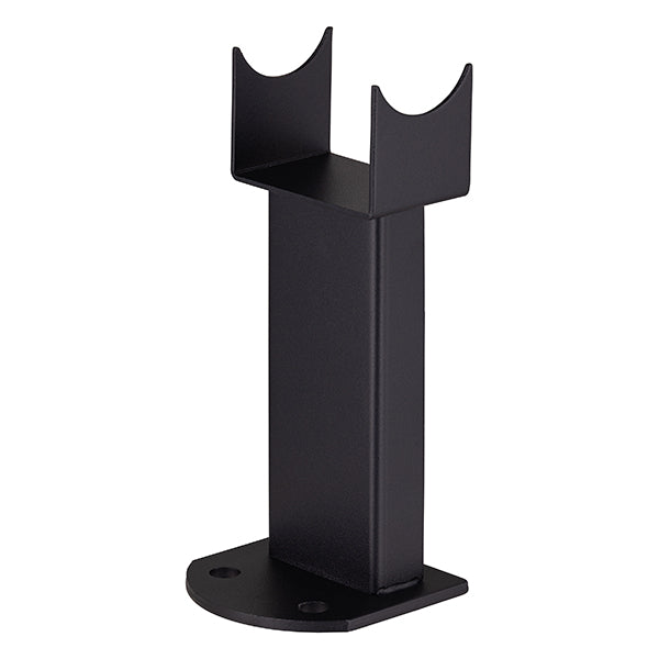 Pieds de radiateur noir NYTIA (x2)