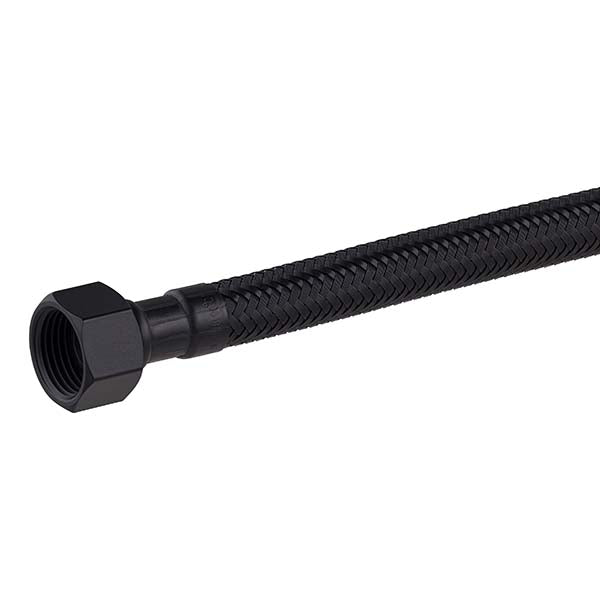 Flexible noir nylon tressé