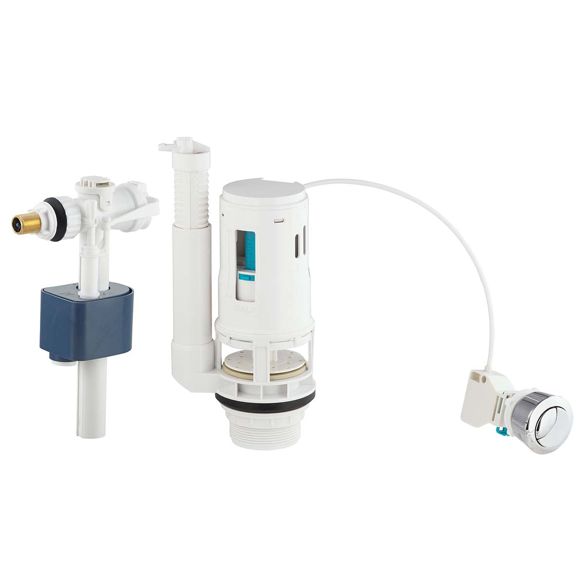 mecanisme chasse d eau a cable double poussoir