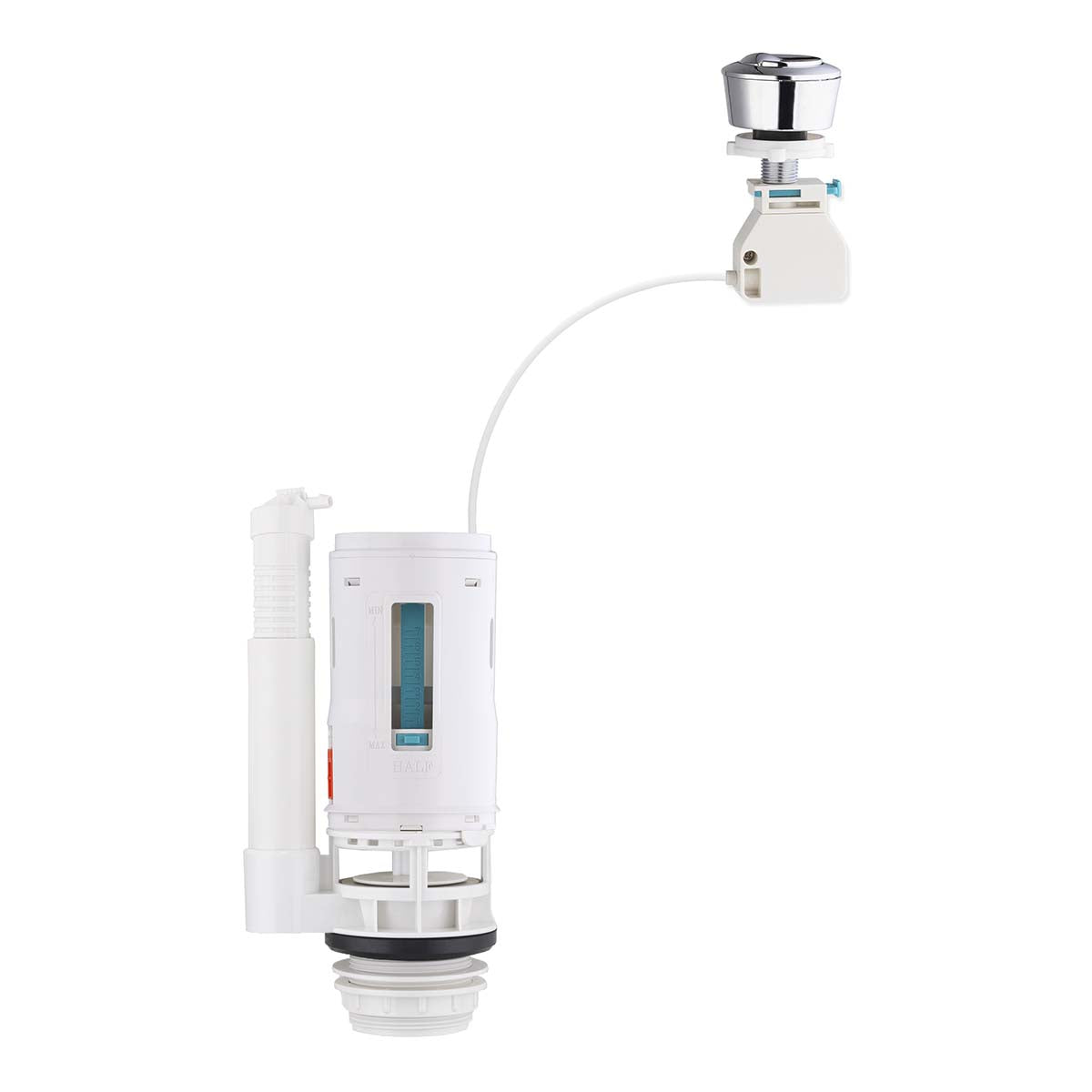 mecanisme chasse d eau a cable double poussoir