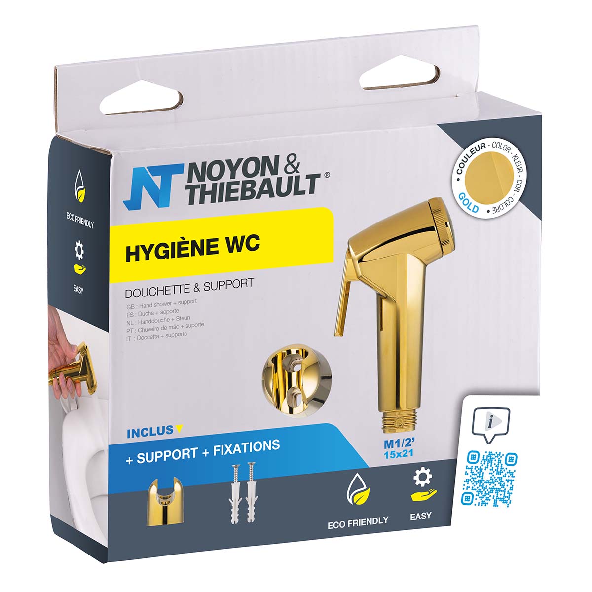 support douchette wc