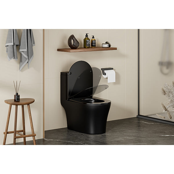 Abattant WC thermodur ultra fin noir